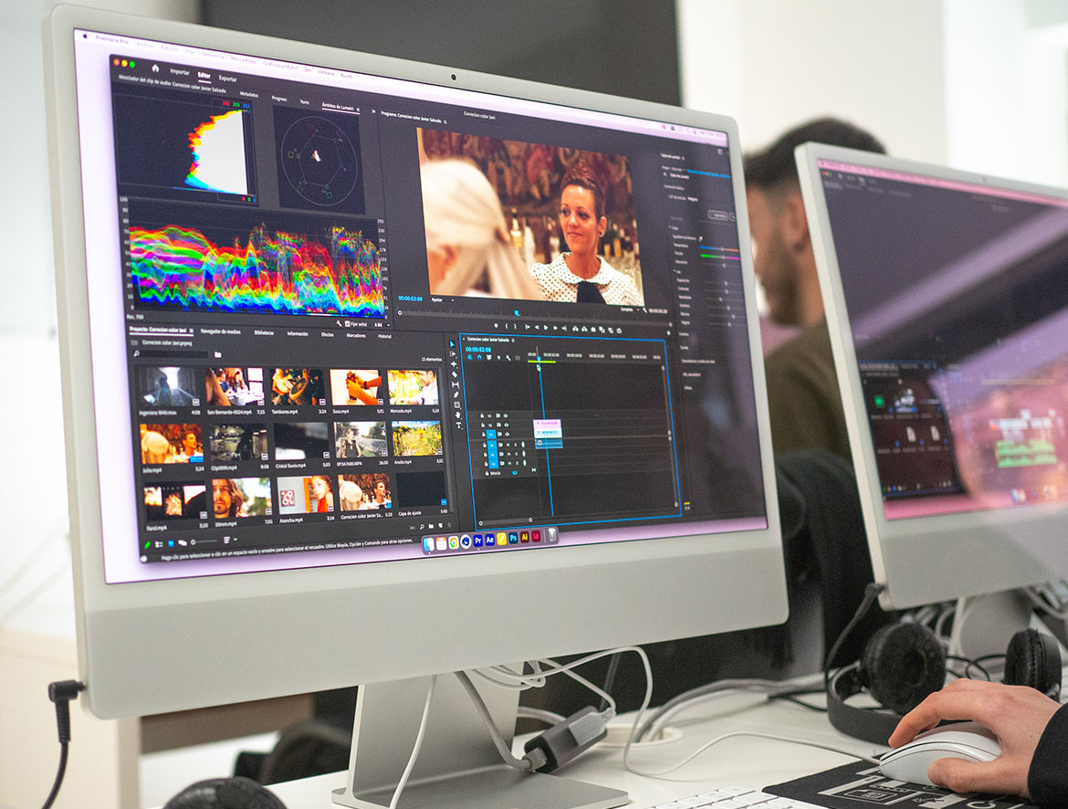 Curso Audiovisual y VFX en CEI